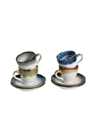 CreaTable - Cascade Mix, Espresso-Set 8-tlg - Mix