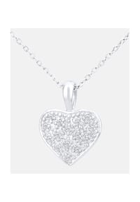 Diamant L'eternel - Kette mit Anhänger, mit Diamant, 375 Weißgold - white gold