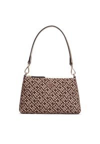TOMMY HILFIGER - Schultertasche, Kunstleder, Reißverschluss, für Damen - R06  KHAKI