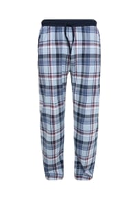 MANGUUN - Schlafanzughose Adrian, Baumwolle, für Herren - 0  CHECK BLAU
