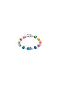 COEUR DE LION GEOCUBE® - Damen Armband, Edelstahl - SILBER