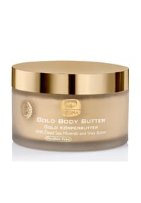 KEDMA - Nährende Body Butter Gold, für trockene und raue Haut, 200g - weiß