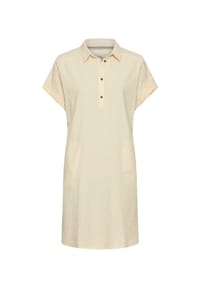 camel active - Hemdblusenkleid mit Knopfleiste - Gelb