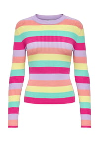 ONLY® - Strickpullover, Stehkragen, für Damen - 180043012 CHERRY