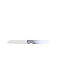Cheffinger - Küchenmesser 18 cm mit ergonomischem Griff - Grau - Grau 1 Stück