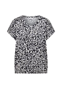 CECIL - Shirt Leo Lace, Spitzendetails, für Damen - 36831  URBAN DARK
