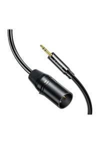 COFI - ORICO AXKF 3,5-mm Klinke auf XLR Buchse Audiokabel 5 m Schwarz - Schwarz
