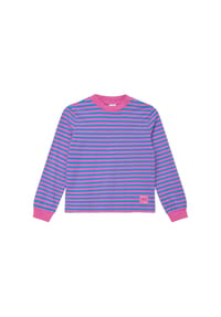 s.Oliver RED LABEL - Langarmshirt, Baumwolle, für Kinder - 44G1  LILAC/PINK
