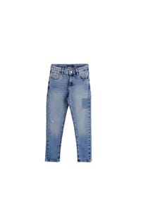 Solang - Hose aus elastischem Material - blau