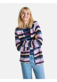 LIEBLINGSSTÜCK - Damen Strickjacke aus Wollmix KatalinaL - 490-navy