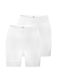 mey - Langbein Schlüpfer 2er Pack Lights - Perlweiss