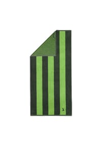 MÖVE Handtücher Superwuschel Blockstreifen cypress/peridot - 062 - Superwuschel - grün