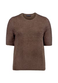BETTY BARCLAY - Strickpullover kurzarm - Muskat