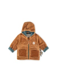 sigikid® - Teddyjacke Wild Fox , für Babys - Braun