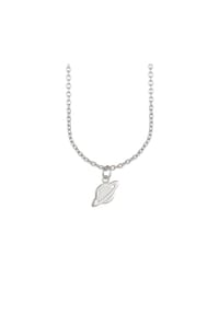 caї - Anhänger mit Kette 925/- Sterling Silber - weiß