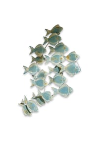 LOBERON Wandornament Pesce graublau - Wandobjekte - graublau