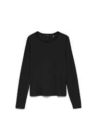 VERO MODA® - Langarmshirt Ada, Rundhals, für Damen - 177868 BLACK