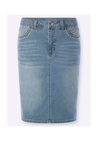 heine - Jeans-Rock - blue-bleached