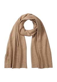 GALERIA - Cashmere-Schal, 40x180 cm, Rippe, für Damen - BLACK KD/C7402A