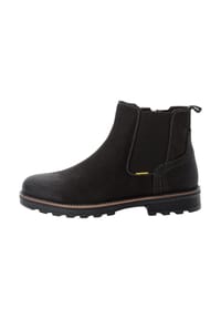 camel active - Chelsea Boots, Leder, für Herren - 100 SCHWARZ