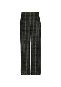 comma, - Stoffhose, Regular Fit, für Damen - 99N0  GREY/BLACK