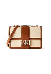 ARMANI EXCHANGE Wonder - Wonder Umhängetasche 25 cm - natur black