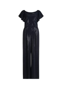 Vera Mont - Hosenanzug im Glitzer-Look - Dunkelblau/Grau