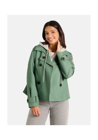 LIEBLINGSSTÜCK - Damen Jacke aus Baumwolle JeanL - 518-garden green