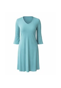 CAROLIN RICK - Jerseykleid mit Tulpenarm - Apricot