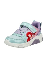 GEOX - Lederimitat/Textil Sneaker - Blau/Multi