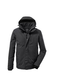 killtec® - Funktionsjacke, atmungsaktiv, wasserdicht, für Herren - 185 SCHWARZ