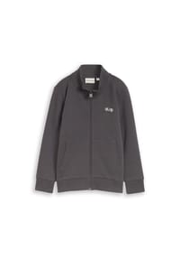 TOM TAILOR - Sweatjacke, Stehkragen, für Kinder - 35265 DARK UR GREY