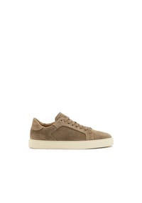 Kazar - Wildleder-Sneakers in Taupe Farbe - Taupe