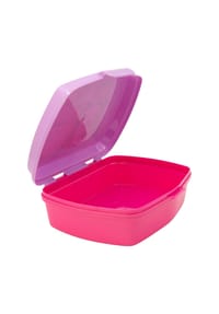 COFI - Hello Kitty Kinder Brotdose – Lunchbox Pausenbox Schulbrotbox - Pink 5,6x14x17cm