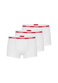 HUGO - Pants, 3er-Pack, Logo-Bund, für Herren - 002 BLACK
