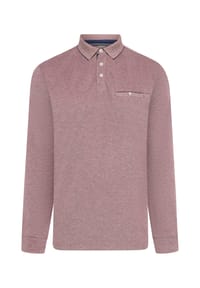 GALERIA - Poloshirt, Brusttasche, für Herren - 1 OATMEAL TAWNY