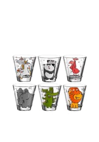 LEONARDO Kinderbecher Bambini 215 ml 6er Set bunt - BAMBINI - bunt