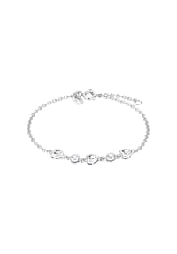 amor - Damen Armband "Herzen 9526710", 925er Silber - silber