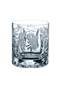 Nachtmann - Hochwertiges Whiskeyglas Pur Traube, Kristallglas, 9 cm - Amethyst