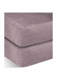 Aspero® - 2 Flanell-Spannbettlaken PERPIGNAN - Anthrazit