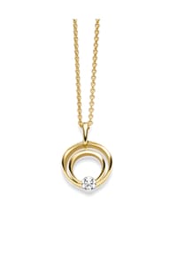 Adelia's - Adelia's Neuheit 2026 - Anhänger aus 333 Gelbgold mit Zirkonia - gold