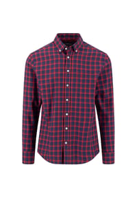 FYNCH-HATTON® - Freizeithemd, Casual Fit, Langarm, Button-Down-Kragen, für Herren - 346 BRICK