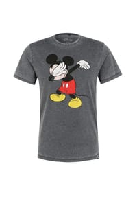 RE:COVERED - T-Shirt Disney Mickey Mouse Dabbing im zeitlosen Design - Blau