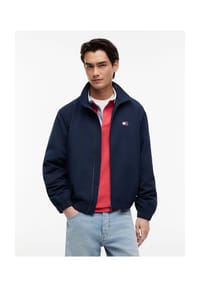 TOMMY Jeans - Blouson Essential, Stehkragen, für Herren - BDS  BLACK