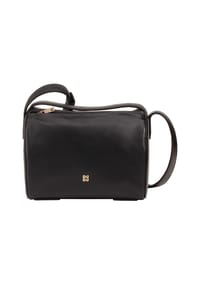 DuDu Up - Up Umhängetasche Leder 19.5 cm - black-nude