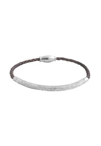 Adelia's - Adelia's Damen Armband aus Edelstahl - beige gold