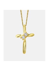 Diamant L'eternel - Halskette, mit Diamant, 375 Gelbgold - gold