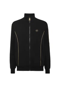 PLEIN SPORT - Jogging-Jacke - black/lightgold