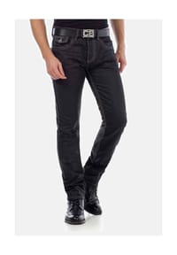 CIPO & BAXX® - Jeans in Regular-Fit, CD-295 - schwarz