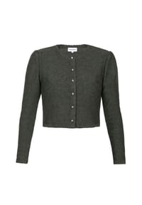EDELNICE - Strickjacke Sophie anthrazit - grau